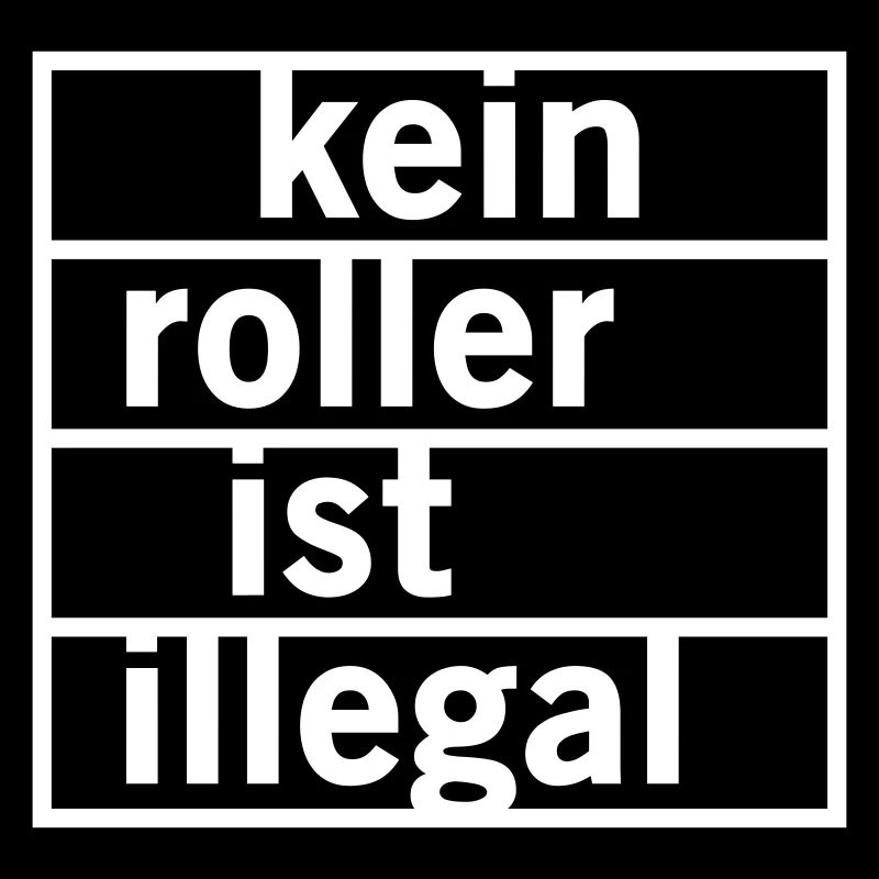 Kein Roller ist illegal