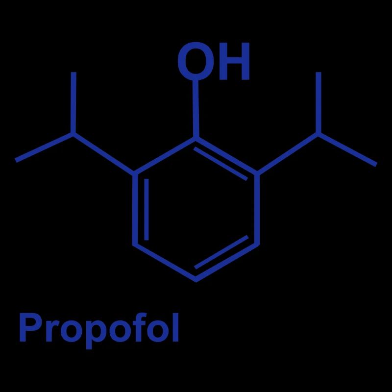 Propofol blue