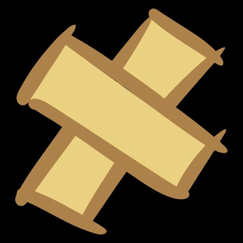 Pflasterkreuz. Pavement Cross. Wound plasters.