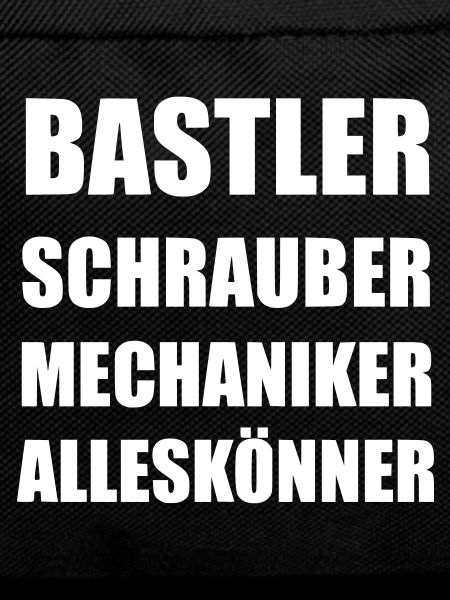 Bastler Schrauber Mechaniker