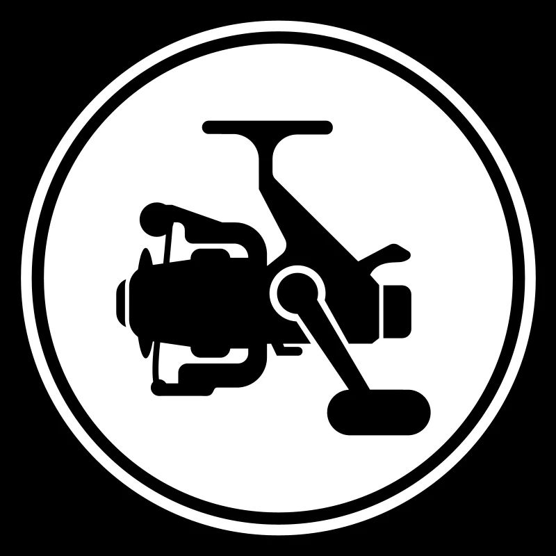 Symbole de moulinet de pêche