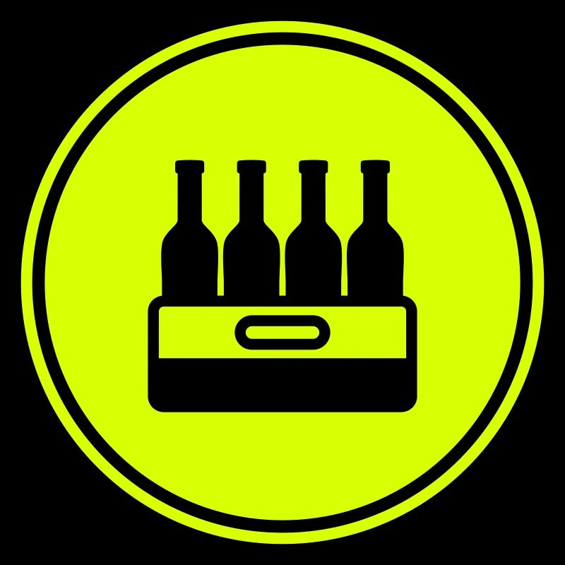 Caisse de bouteille de bière