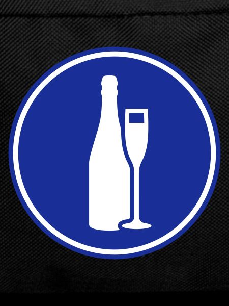 Red wine symbol