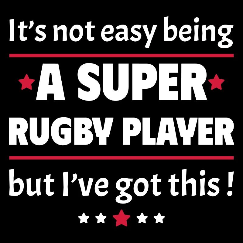 Nicht einfach, ein Super-Rugbyspieler zu sein!