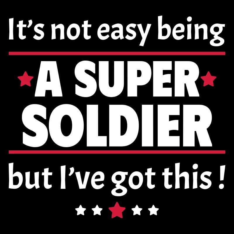 It's not easy to be a super soldier