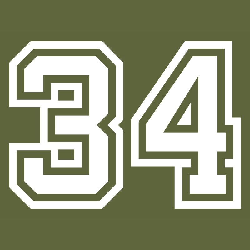 Symbole numérique 34