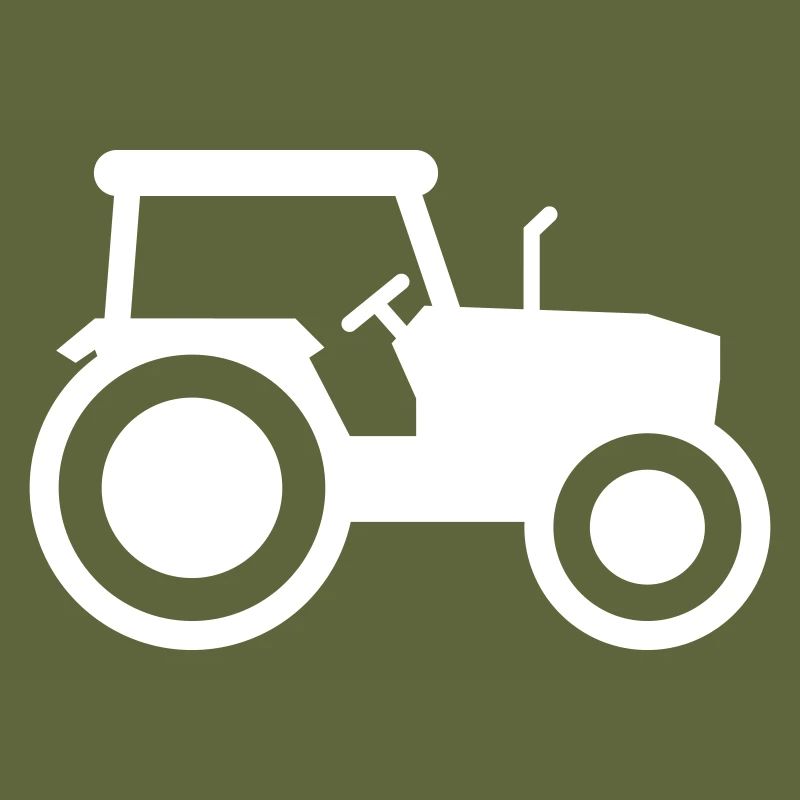 Traktor icon Silhouette