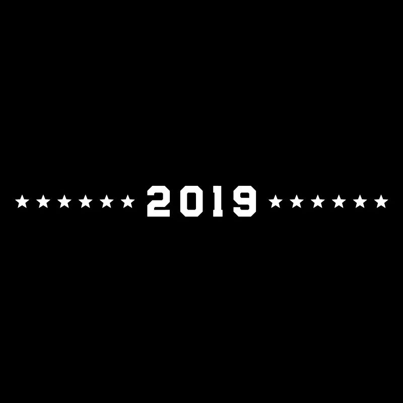 2019 strich sterne