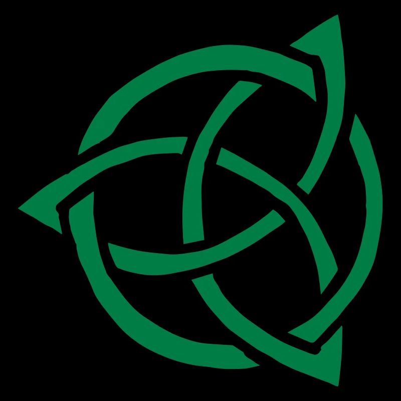 Vector Celtic Triquetra with Ring Symbol Gift