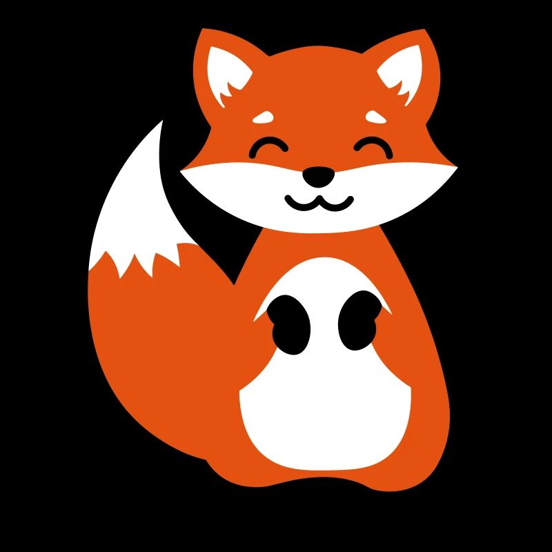 Enfant animal mignon idée cadeau Fox