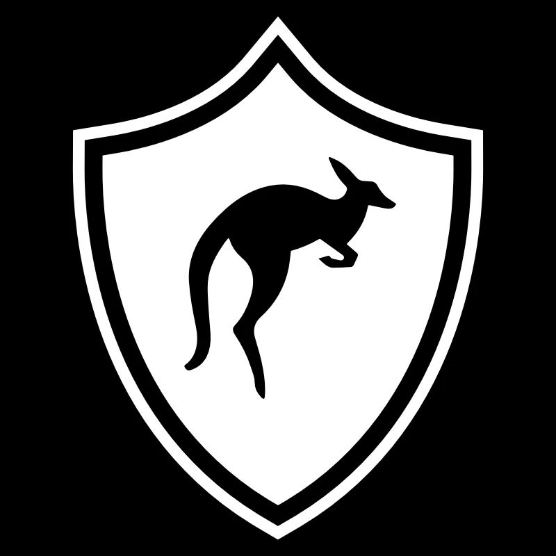 Känguru Wappen