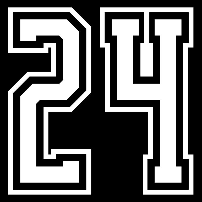 24 Numéro de numéro