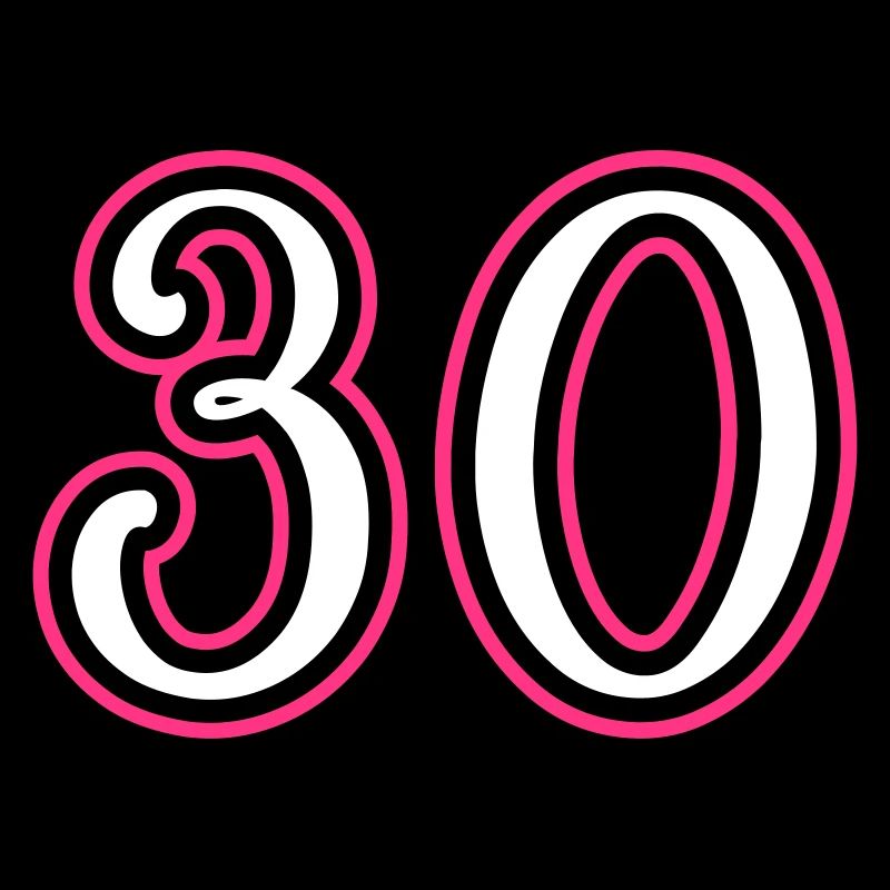 30 Zahl nummer