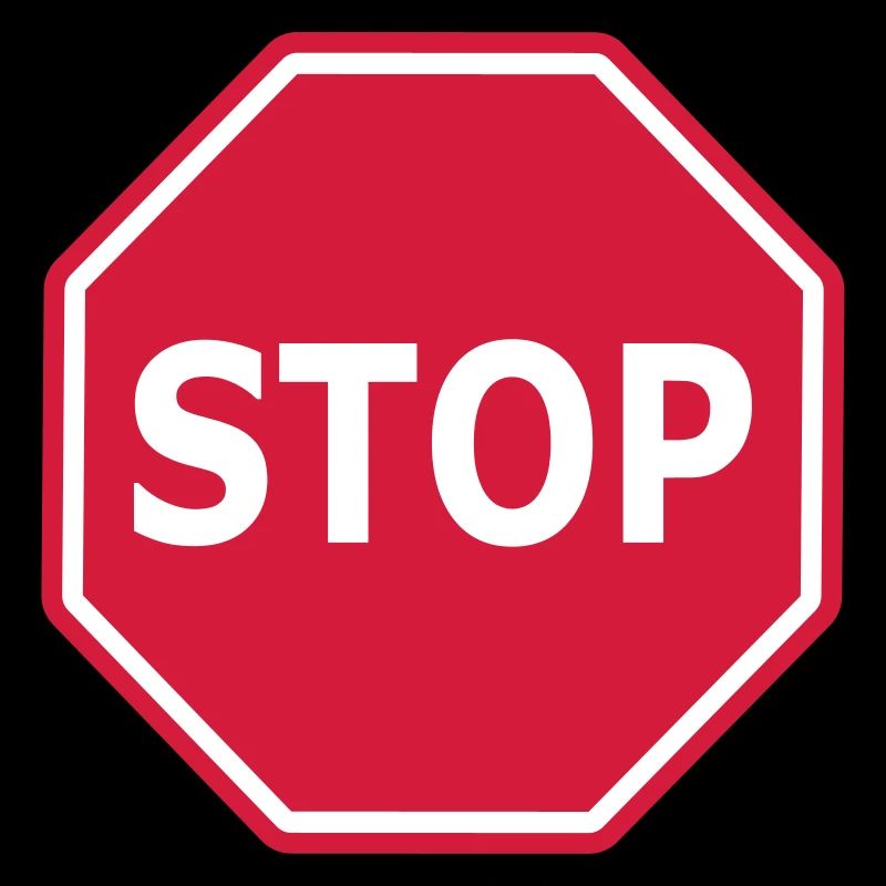 STOP Stoppschild Stopp