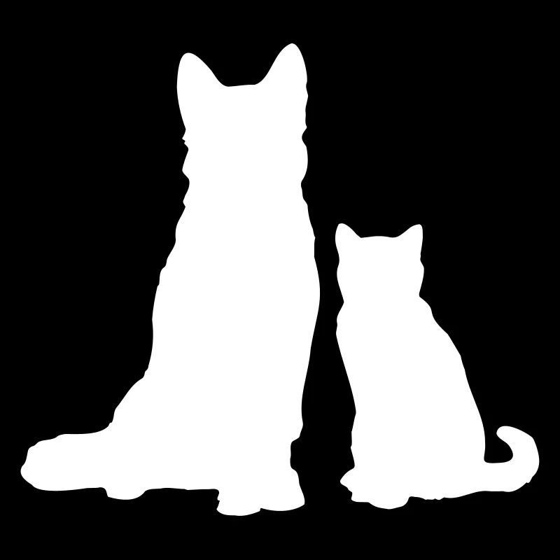 Chien avec chat / chien avec chat / chien avec chat