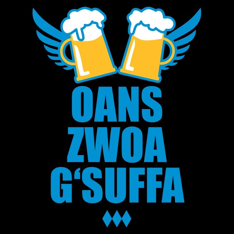 62 Oans Zwoa G'suffa Prost Mass Bier Bayern