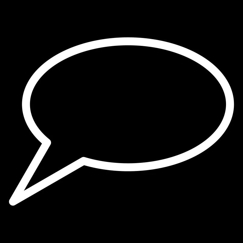 Speech bubble icon to personalize
