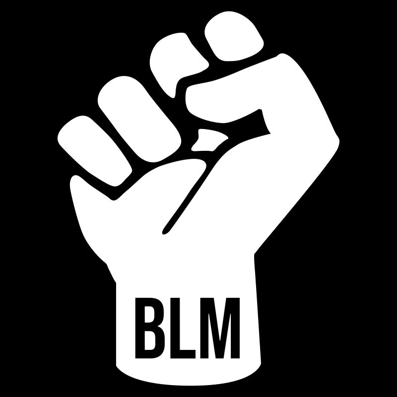 Poing de Black Lives Matter