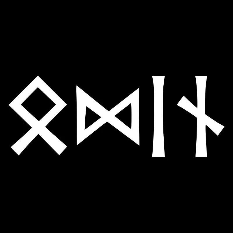 Odin in runes