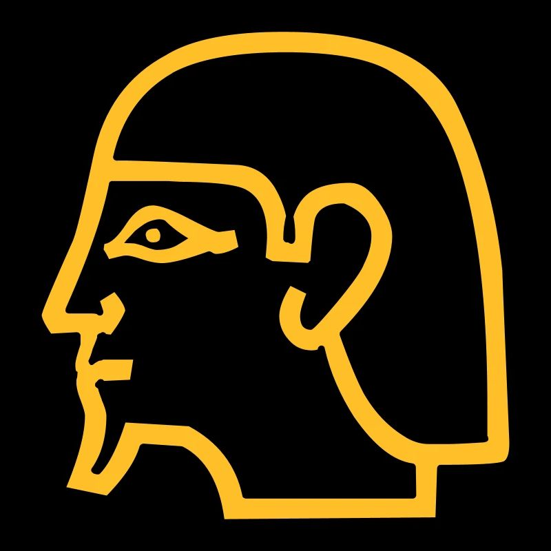 :: Hieroglyphe Kopf