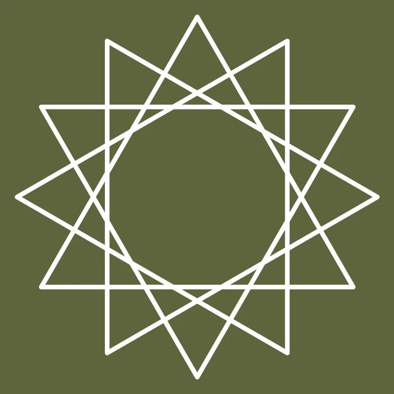 Twelve-pointed star