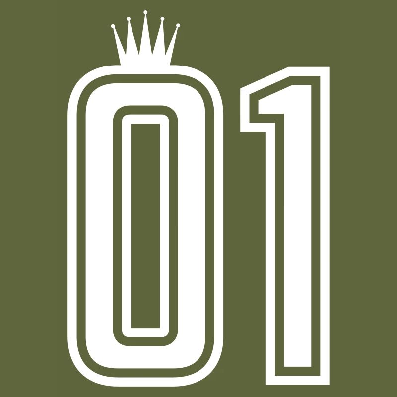 01 eins krone 1 nummer