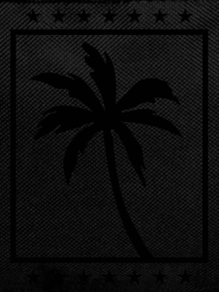 palm symbol silhouette icon