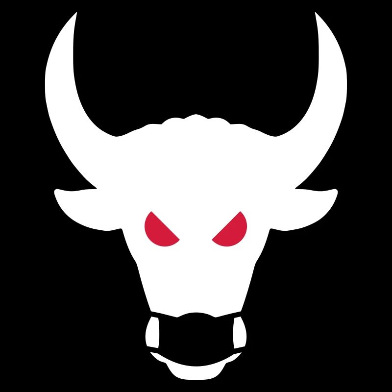 ★ Design colors changeable ★ Evil bull with mask