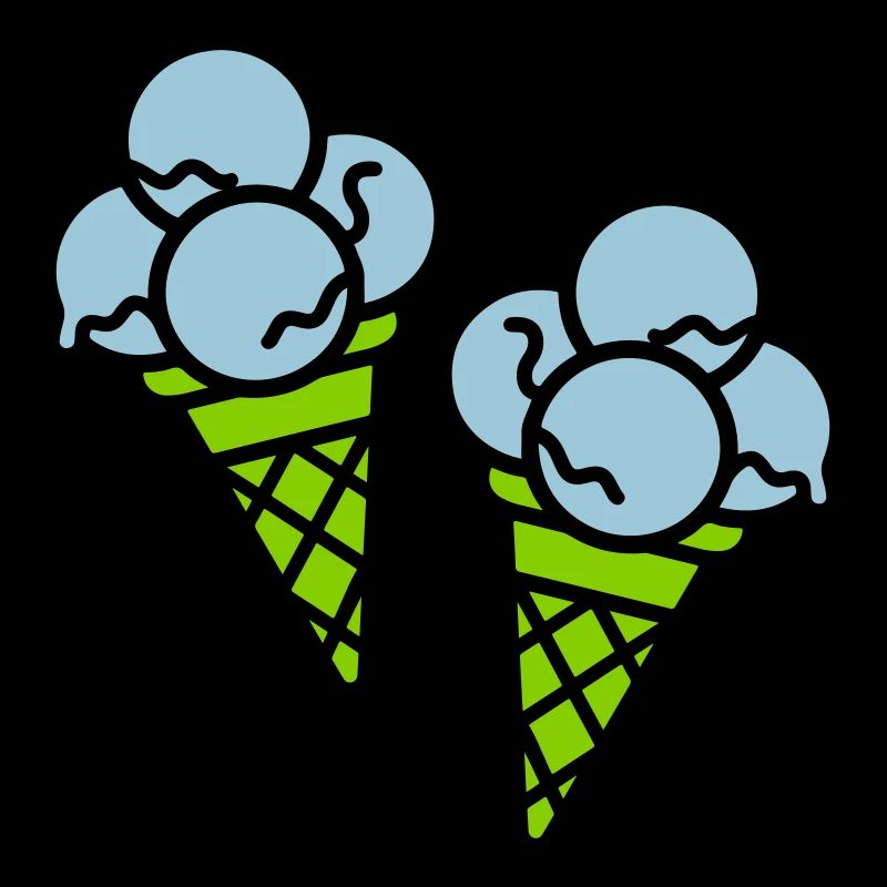 Crème glacée à la crème Eis