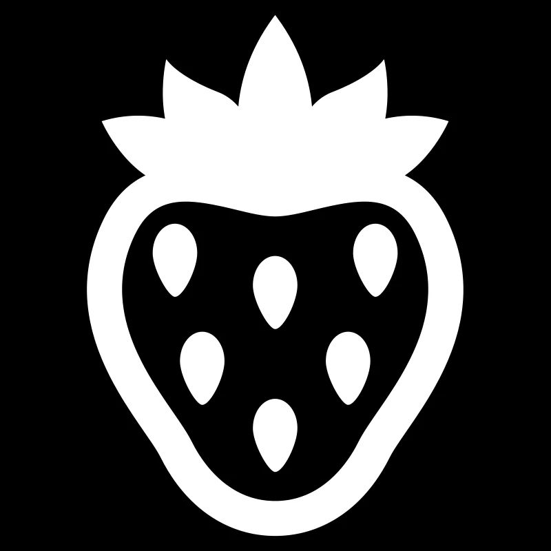 Erdbeere Icon Symbol