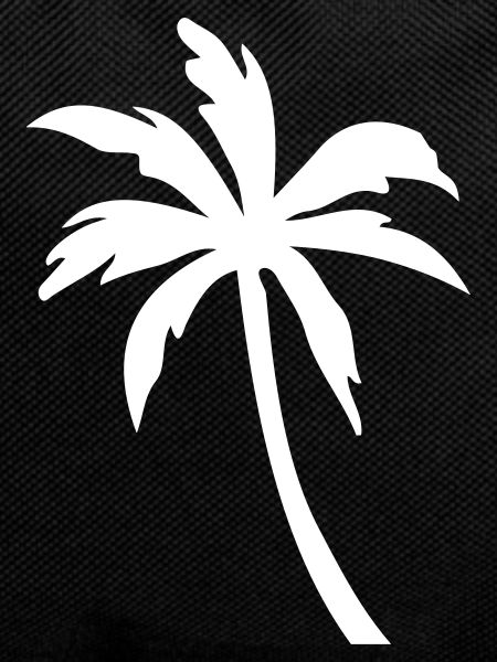 palm symbol silhouette