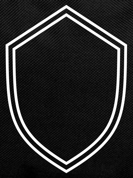 Coat of arms shield empty
