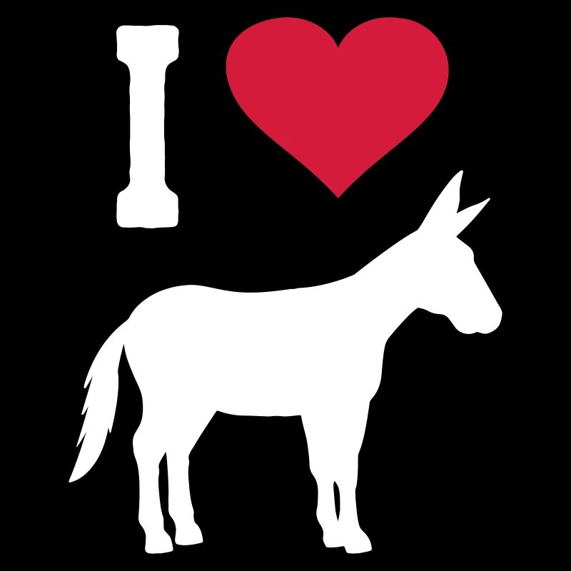Esel Liebe Muli Maultier Herz Bauernhof Tier Bauer