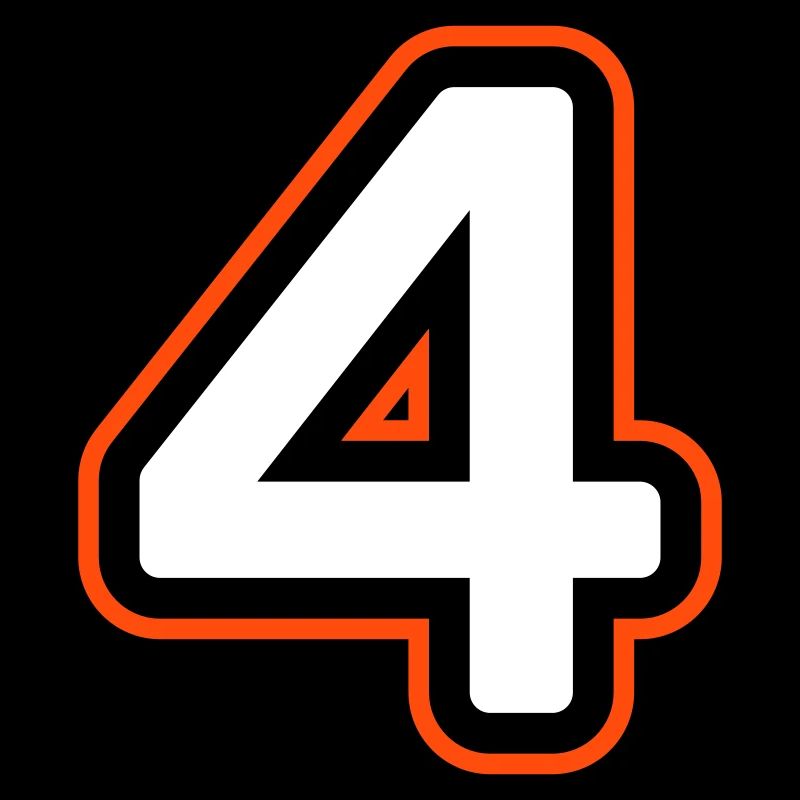 4 number symbol