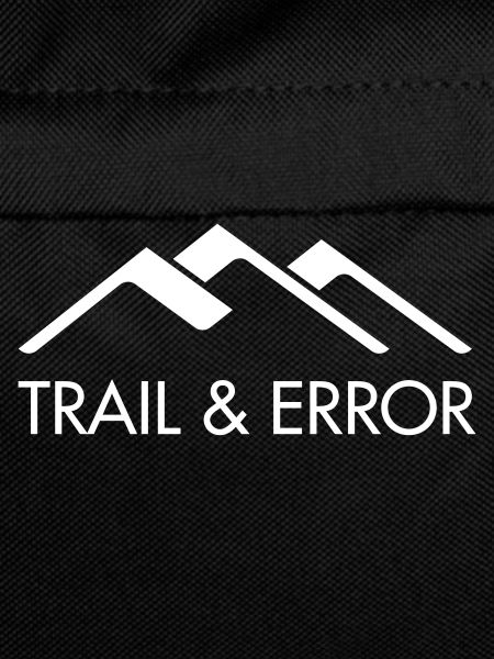 TRAIL & ERROR Logo Weiß