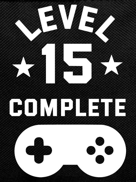 15th birthday level complete