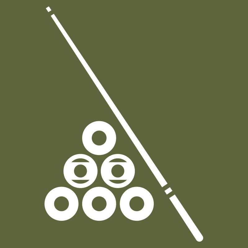 Icône de symbole de billard