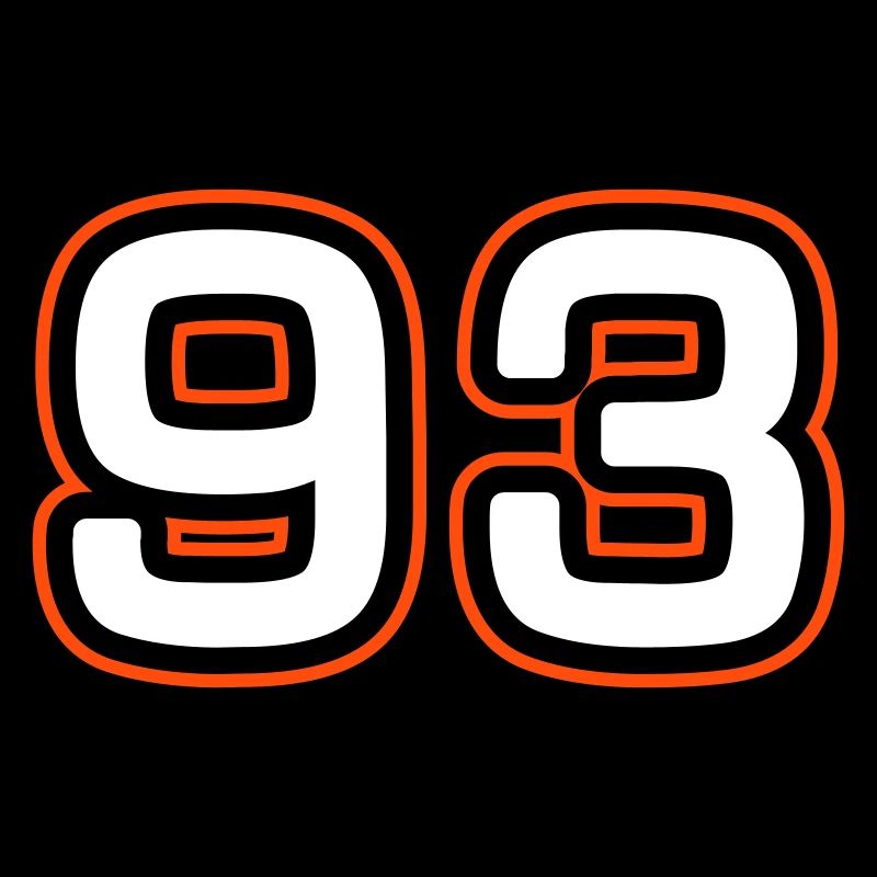 93 Zahl Symbol