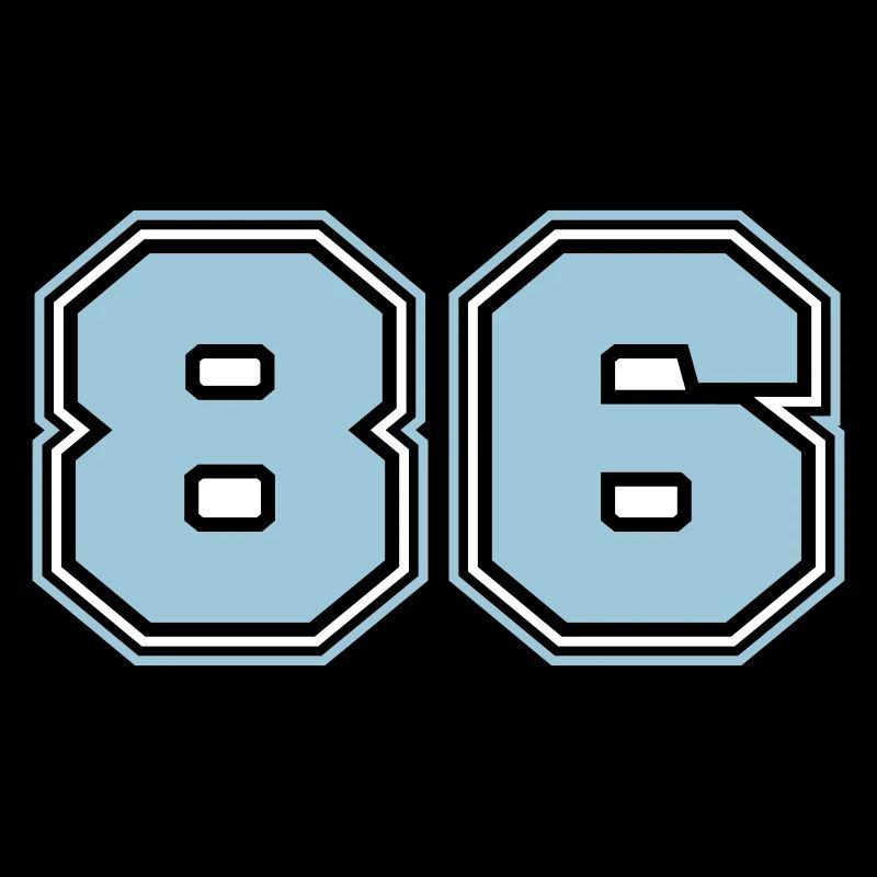 86 Number number