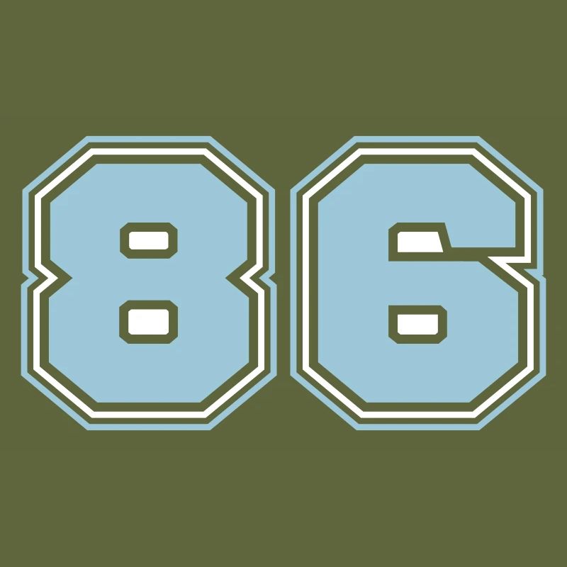 86 Numéro de numéro