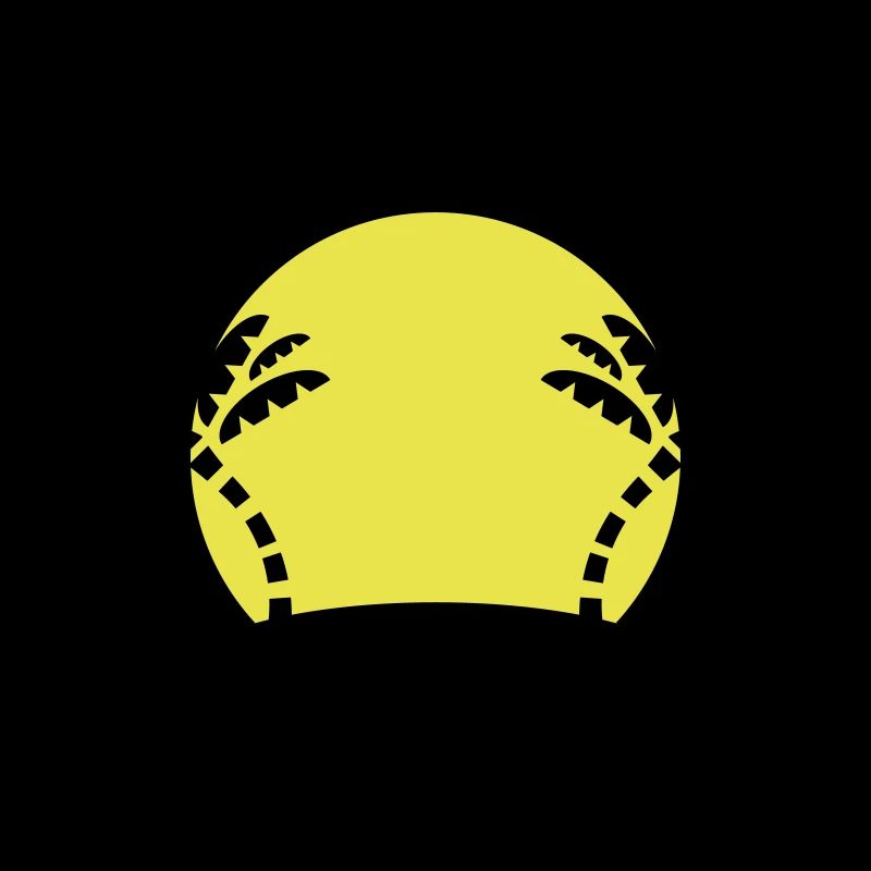 Island Palm Trees Sun Beach