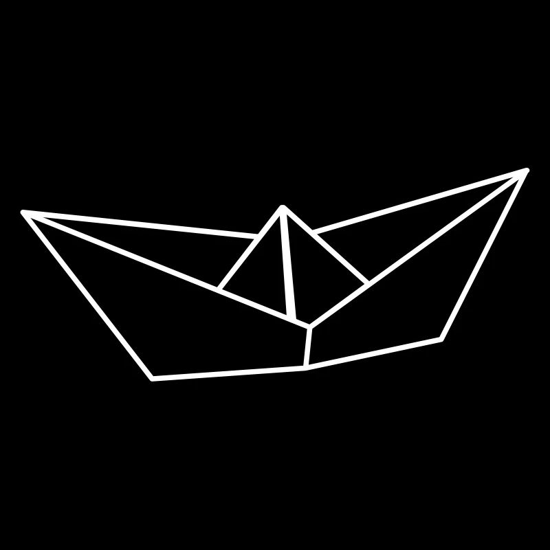 Papier Boot Segelboot