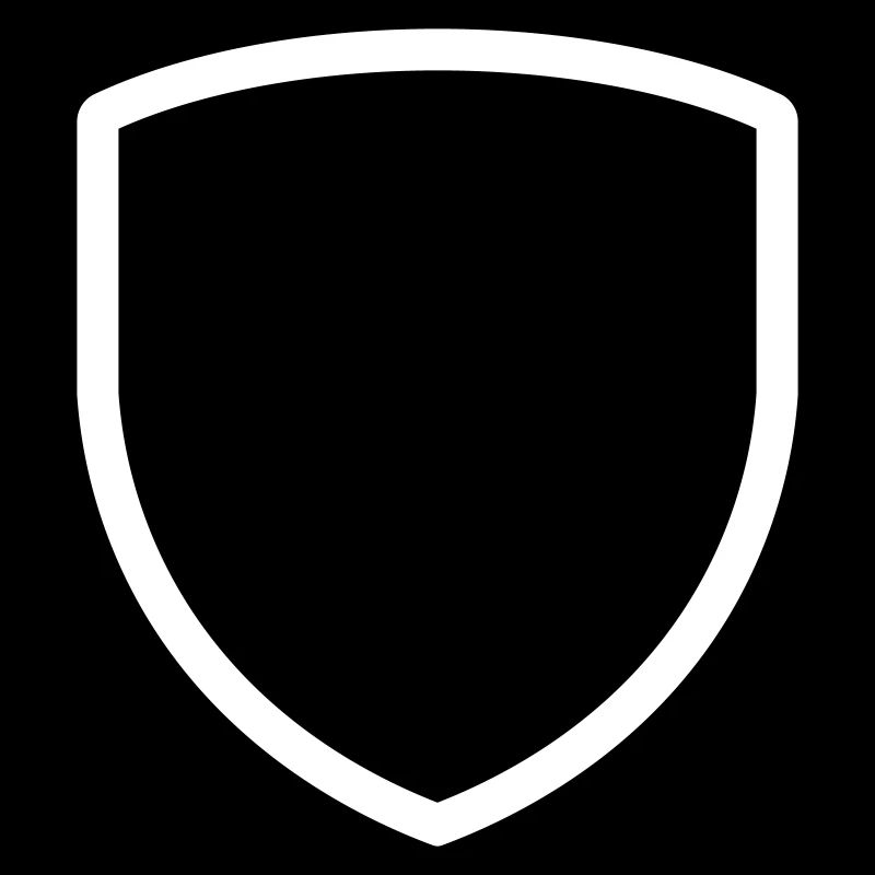 SHIELD BADGE PATCH SHAPE LOGO