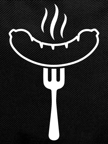 bratwurst symbol wurst gabel symbol