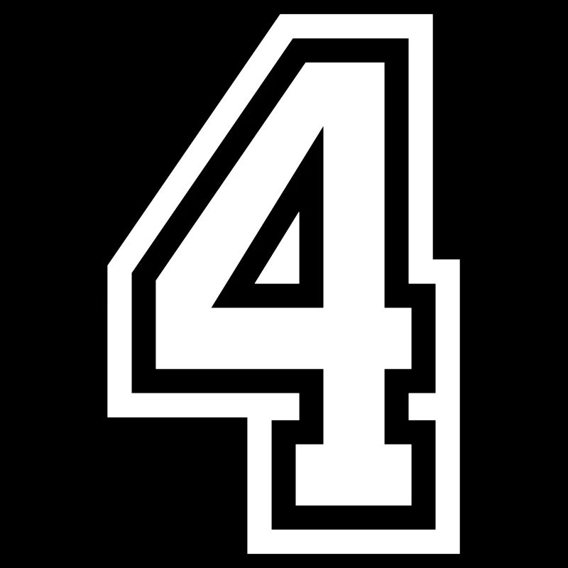 4 number symbol