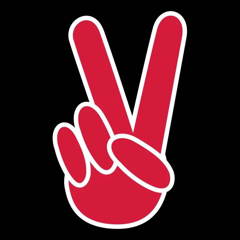Victory Fingerzeichen