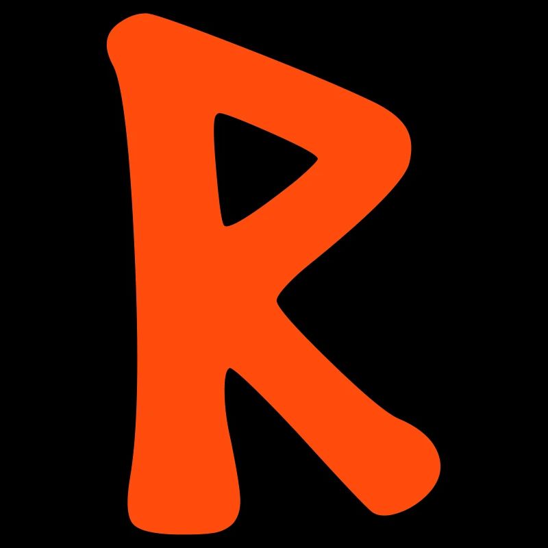 Celtic Symbols - Rune RAIDHO 1