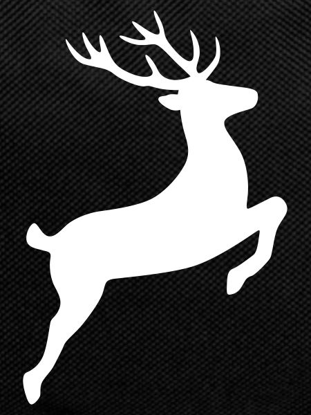 Reindeer silhouette