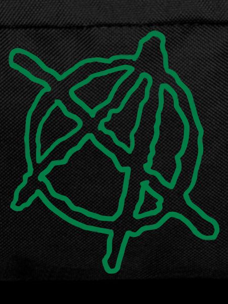 Anarchy Outline Hand Drawn