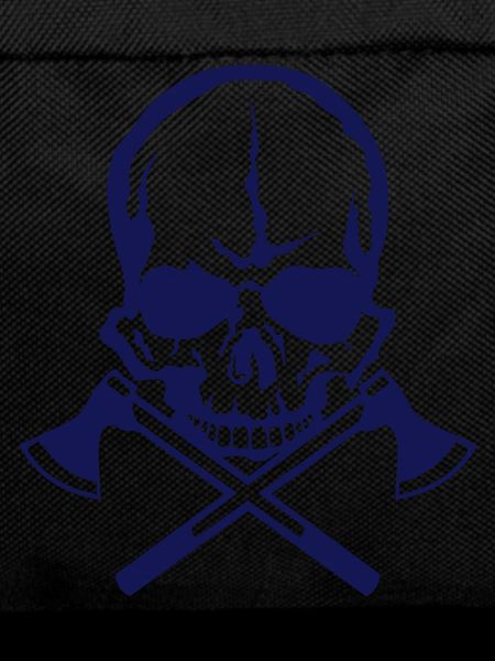 dead head cross ax skull
